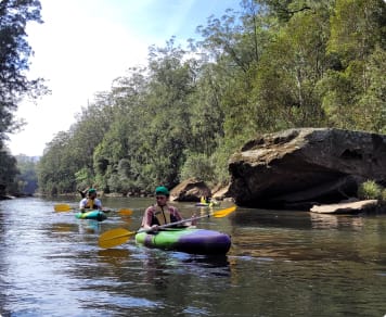 Kayak hire in Kangaroo Valley